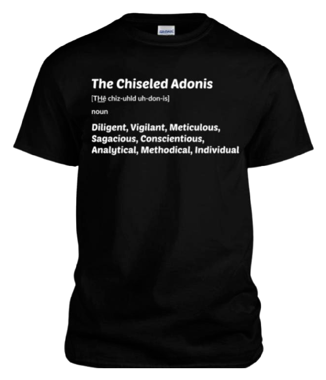 Chiseled Adonis Definition
